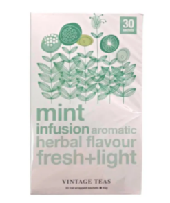 Vintage Teas Mint Infusion Fresh and Light (30 bags)