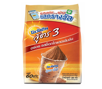 Ovaltineภูเขาไฟสูตร3 1000g
